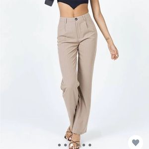 Princess Polly Pinstriped Trousers